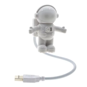 Portable USB Powered Night Light Reading Book Lights Astronaut Desk Lamp LED Light for Computer Laptop Keyboard Lighting Light